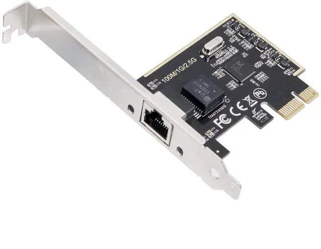Main image of Vszerda 2.5 Gigabit Ethernet PCI Express PCI-E Network Interface Card 10/100/1000/25000 Mbps RJ45 LAN SI-PEX24059