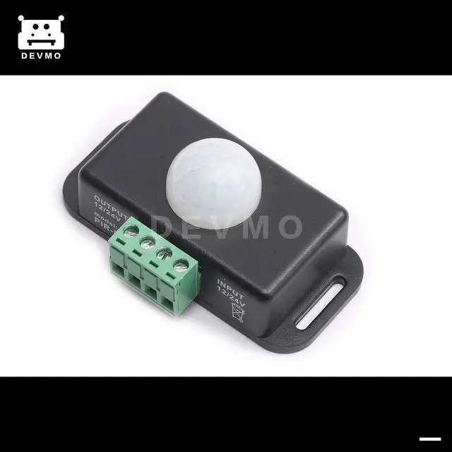 Alt view image 2 of 4 - Automatic DC 12V-24V 8A Infrared PIR Motion Sensor Switch for LED Light Stylish