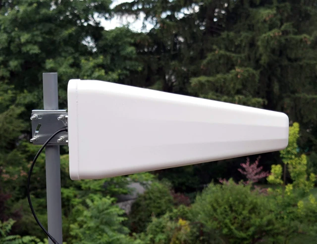 Alt view image 5 of 7 - 9/11 dBi Ultra Wideband High Gain 4G / 5G / CBRS/WiFi/Public Safety Band Fixed Mount Outdoor LPDA Directional Yagi Antenna (600-6000 MHz) (ANT-128-004)