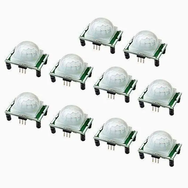 Main image of 10 PCS PIR Module Pyroelectric Infrared Motion Sensor Module Detector Security