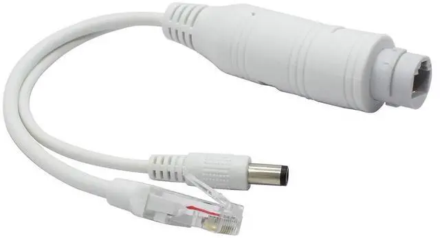 Alt view image 7 of 7 - 4-Pack Active 48V to 12V Waterproof PoE Splitter Adapter, IEEE 802.3af Compliant 10/100Mbps, for IP Camera AP Voip Phone and More, White