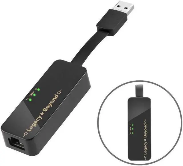 Alt view image 14 of 14 - SIIG Portable USB 3.0 Gigabit Ethernet Adapter