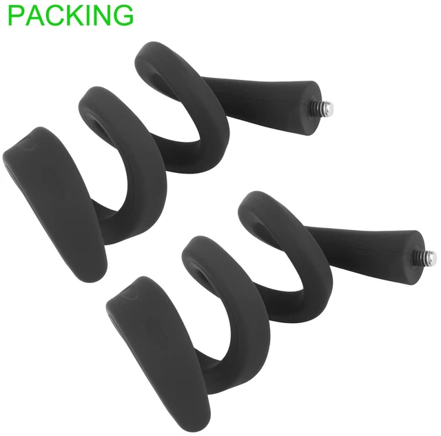 Alt view image 7 of 7 - 2 Pack Flexible Twist Mount Compatible with Arlo Pro 4,Pro 3,Pro 5S,Pro 6,Pro 2,Arlo Ultra/Pro/Go,Essential Spotlight,Wall Mount Bracket,Attach Your Camera Wherever You Like Without Any Tools-Black