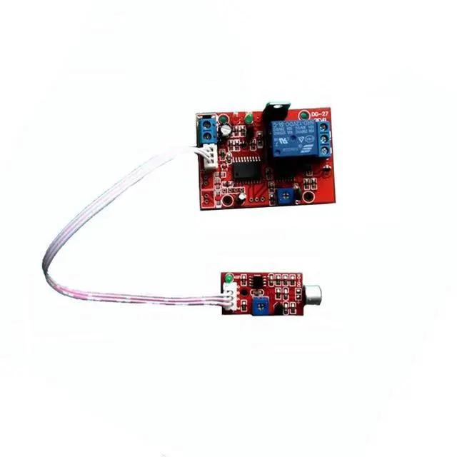 Main image of 12V Voice-Activated Delay Switch Sound Detection Relay Module Sound Sensor Module Voice Alarm