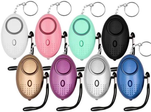 Main image of Safe Sound Personal Alarm, 8 Pack 140DB Personal Security Alarm Keychain with LED Lights, Emergency Safety Alarm for Women, Men, Children, Elderly