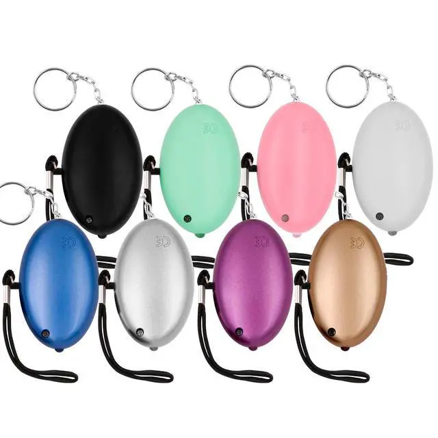 Alt view image 2 of 7 - Safe Sound Personal Alarm, 8 Pack 140DB Personal Security Alarm Keychain with LED Lights, Emergency Safety Alarm for Women, Men, Children, Elderly