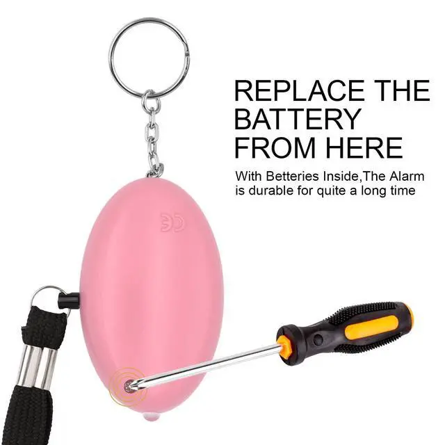 Alt view image 4 of 7 - Safe Sound Personal Alarm, 8 Pack 140DB Personal Security Alarm Keychain with LED Lights, Emergency Safety Alarm for Women, Men, Children, Elderly