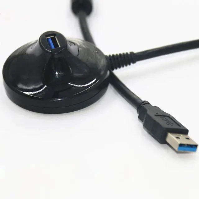 Alt view image 4 of 5 - USB3.0 WiFi Adapter Extension Cable with Pedestal-Desktop Vertical Base Extension Cable Cradle 3.0 USB Base Dock Holder for USB WiFi Adapter,Wireless Network Adapter,Wi-Fi Antenna