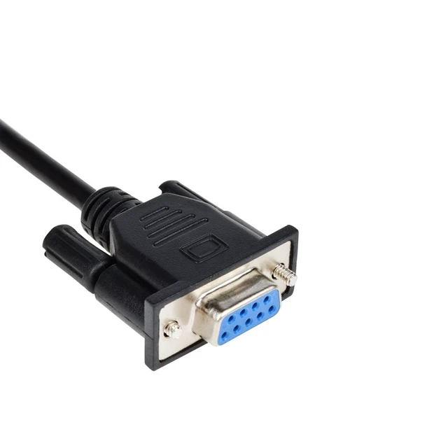 Alt view image 2 of 7 - RJ45 to RS232, DB9 9-Pin Serial Port Female to RJ45 Cat5 Ethernet LAN Console 3.3Ft
