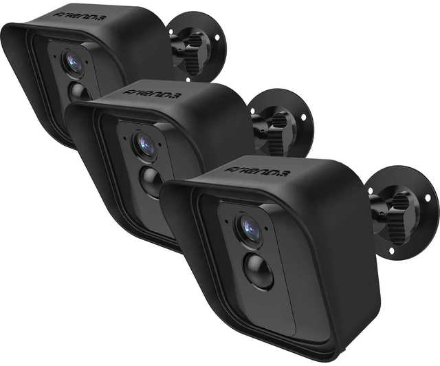 Main image of 3 Pack Blink XT/XT 2 Camera Mount, 360 Degree Adjustable Wall Bracket | Silicone Protective Cover, Weather-resistant for Indoor & Outdoor Use, Easy Install, Secure Setup, Home Security System