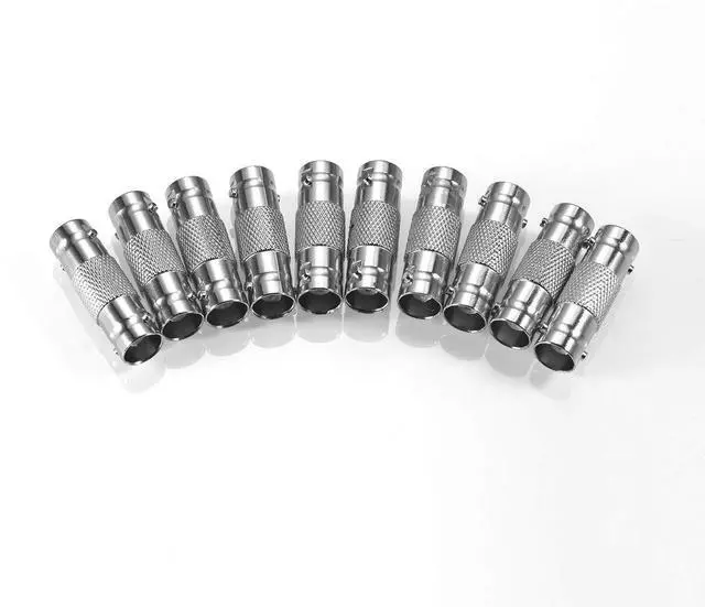 Alt view image 2 of 7 - Vszerda 30 Pack BNC Female to BNC Female CCTV Security Camera Adapter Coupler Straight Extender Connector
