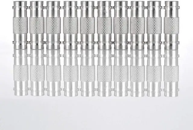 Alt view image 4 of 7 - Vszerda 30 Pack BNC Female to BNC Female CCTV Security Camera Adapter Coupler Straight Extender Connector