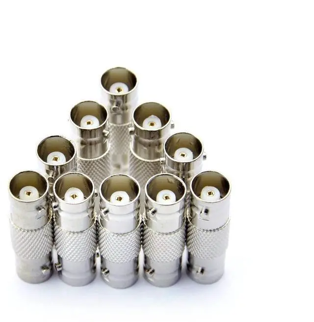 Alt view image 6 of 7 - Vszerda 30 Pack BNC Female to BNC Female CCTV Security Camera Adapter Coupler Straight Extender Connector