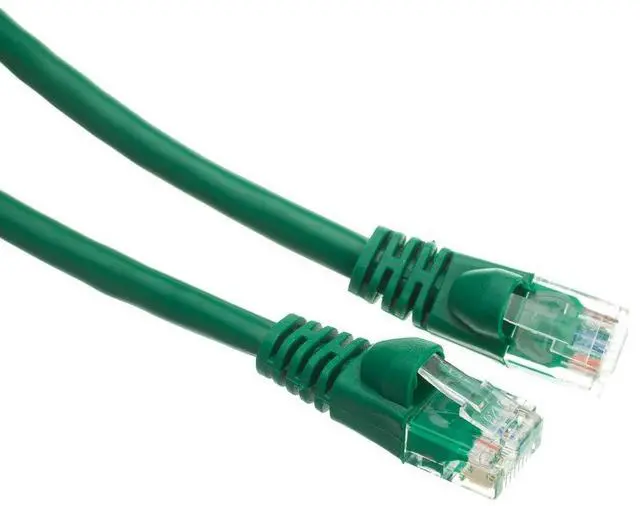 Alt view image 4 of 4 - CableWholesale 10X8-05125 Cat6 Green Ethernet Patch Cable  Snagless Molded Boot  25 foot