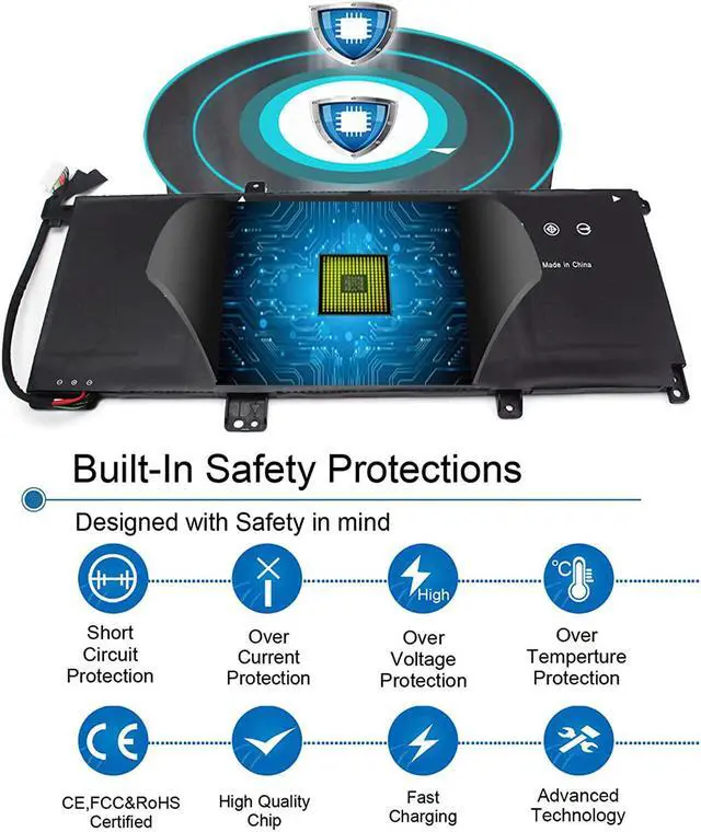 Alt view image 5 of 7 - MB04XL 844204-850 Battery for HP Envy X360 Convertible M6 M6-AQ105DX M6-AQ103DX M6-AQ003DX M6-AQ005DX M6-AR004DX 15-AQ273CL 15-AQ267CL 15-AQ005NA 15-AQ101NG 15-AQ015NR 15-AQ173CL MBO4XL 843538-541