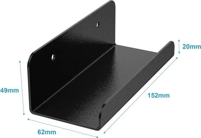 Alt view image 2 of 5 - Power Brick Mount Bracket for Power Supplies-Such as All Xbox Series, Laptop, Sony Power Supplies