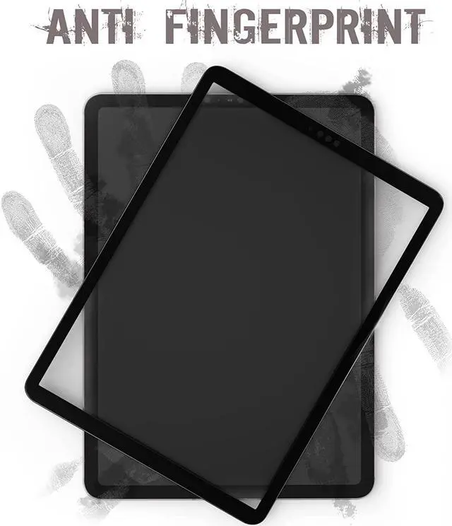 Alt view image 6 of 6 - Screen Protector Anti-Spy, 360 degree, 4 way Privacy Screen Protector Compatible with iPad Air 4 (10.9 inch, Released in 2020-2021) and 11 inch iPad Pro, Removable and Reusable Screen Protector