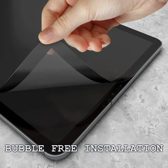 Alt view image 3 of 6 - Screen Protector Anti-Spy, 360 degree, 4 way Privacy Screen Protector Compatible with iPad Air 4 (10.9 inch, Released in 2020-2021) and 11 inch iPad Pro, Removable and Reusable Screen Protector
