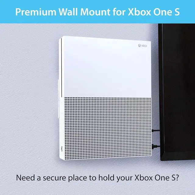 Alt view image 2 of 6 - TotalMount for Xbox One S (Mounts Xbox One S on a Wall by Your TV)