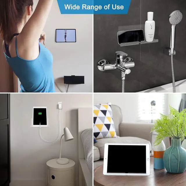 Alt view image 6 of 7 - 2-Pack Tablet Stand and Holder Compatible with iPad iPad Pro Mini Smartphones and E-Readers