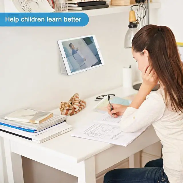 Alt view image 5 of 7 - 2-Pack Tablet Stand and Holder Compatible with iPad iPad Pro Mini Smartphones and E-Readers