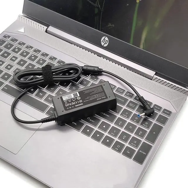 Alt view image 2 of 7 - Charger for HP Laptop Computer 65W 45W HP Chromebook/Probook450 650 640 G5 G4 G6 G7 G8 Elitebook/Pavilion/x360 11 13 14 15 17 Zbook Notebook 15 17 AC Power Adapter HP Laptop Charger