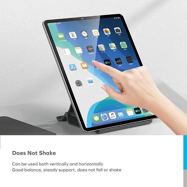 Alt view image 6 of 7 - MOMAX Vertical Laptop Stand Holder with Multi USB C Fast Charging Cable, Gravity Auto Locking Holder Storage Dock and 4 in 1 USB C/USB A to USB C/Micro USB PD 60W Cable