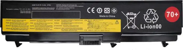 Main image of 42N1000 45N1001 70+ Laptop Battery Replacement for Lenovo Thinkpad T410 T420 T430 T510 T520 T530 T530I SL410 SL510 E420 E520 W510 W520 W530 42T4733 42T4751 42T4752 42T4753 42T4731 42T4235