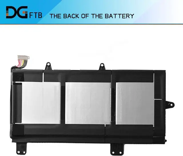 Alt view image 3 of 7 - DGTEC C31N1803 Replacement Laptop Battery for ASUS ZenBook Pro 14 UX480 UX480FD UX450FD Series 3ICP6/60/72 11.55V 52Wh/4550mAh