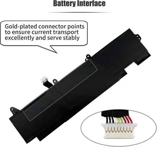 Alt view image 6 of 7 - INTIFO 56Wh CC03XL Laptop Battery Compatible with HP ZBook Firefly 15 G7 G8 EliteBook 850 855 G7 G8 Series Notebook HSTNN-DB9O HSTNN-UB8W L77622-2C1 L77622-541 L77991-005 [11.55V 4610mAh 3-Cell]