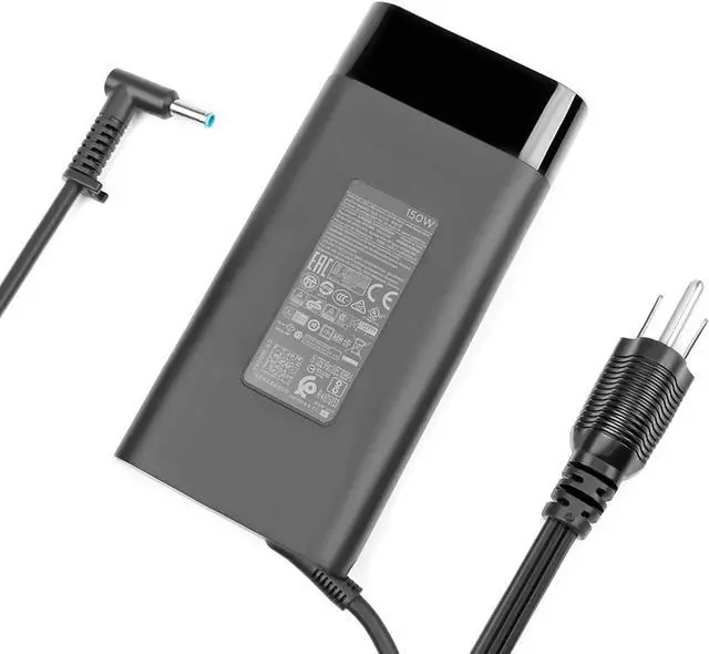 Main image of 150W 7.7A Power Adapter Compatible for HP OMEN 15 17/Pavilion Gaming 15 17 Laptop/Zbook 15 G3 G4 G5 G6, TPN-CA11 TPN-DA09 L32661-001 with Power Cord