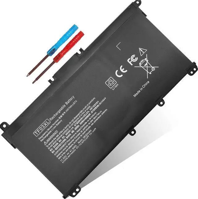 Main image of 41.9WH Type TF03XL Battery Compatible with HP Pavilion 15-CC 15-CD 15-CC154CL 15-CC060WM 15-CC152OD 15-CC055OD 17-AR050WM HSTNN-IB7Y 920046-121 920046-421 HSTNN-LB7X