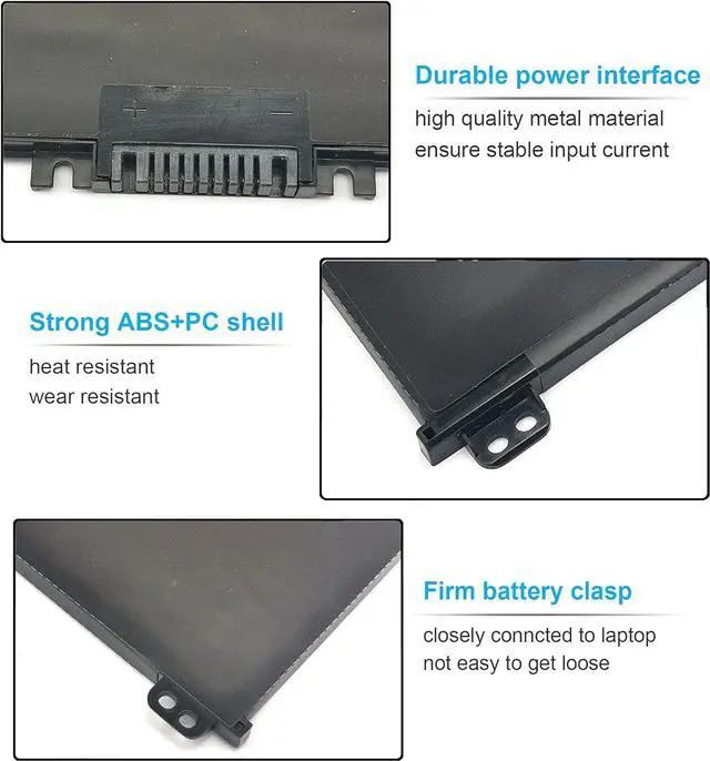 Alt view image 3 of 6 - 41.9WH Type TF03XL Battery Compatible with HP Pavilion 15-CC 15-CD 15-CC154CL 15-CC060WM 15-CC152OD 15-CC055OD 17-AR050WM HSTNN-IB7Y 920046-121 920046-421 HSTNN-LB7X