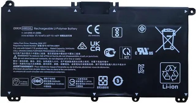 Main image of IZKROR HW03XL 41.04Wh Battery Replacement for HP Pavilion 15 15-EG 15-eg0000 15-EG0XXX 15-EG0073CL 15-EH 15-EH0090WM Series Laptop HSTNN-IB90 HSTNN-LB8U HSTNN-OB2A L96887-421 HWO3XL 11.34V