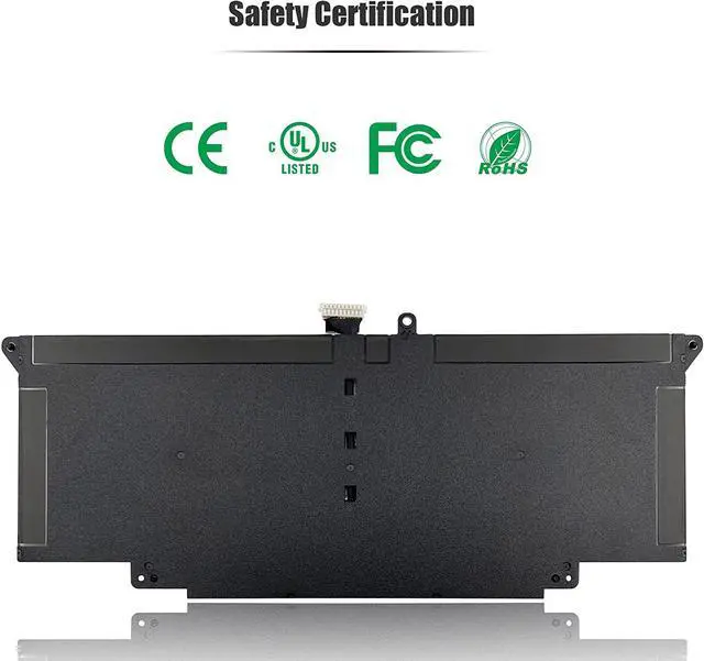 Alt view image 7 of 7 - INTIFO 52Wh JHT2H Laptop Battery Compatible with Dell Latitude 7310 7410 Series Notebook 04V5X2 0HRGYV 07CXN6 35J09 0YJ9RP 009YYF [7.6V 6500mAh 4-Cell]
