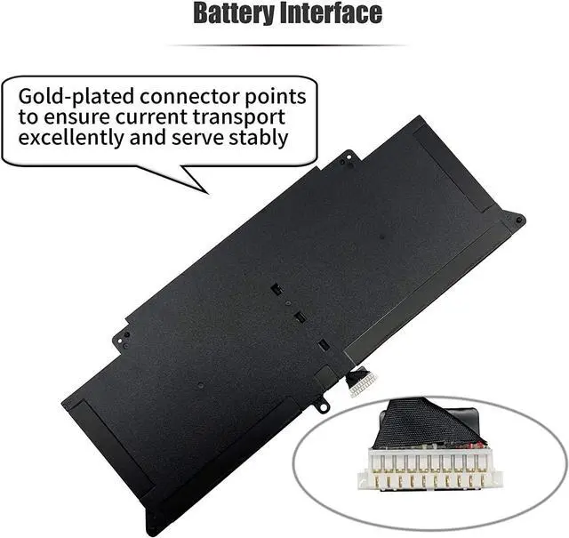 Alt view image 5 of 7 - INTIFO 52Wh JHT2H Laptop Battery Compatible with Dell Latitude 7310 7410 Series Notebook 04V5X2 0HRGYV 07CXN6 35J09 0YJ9RP 009YYF [7.6V 6500mAh 4-Cell]
