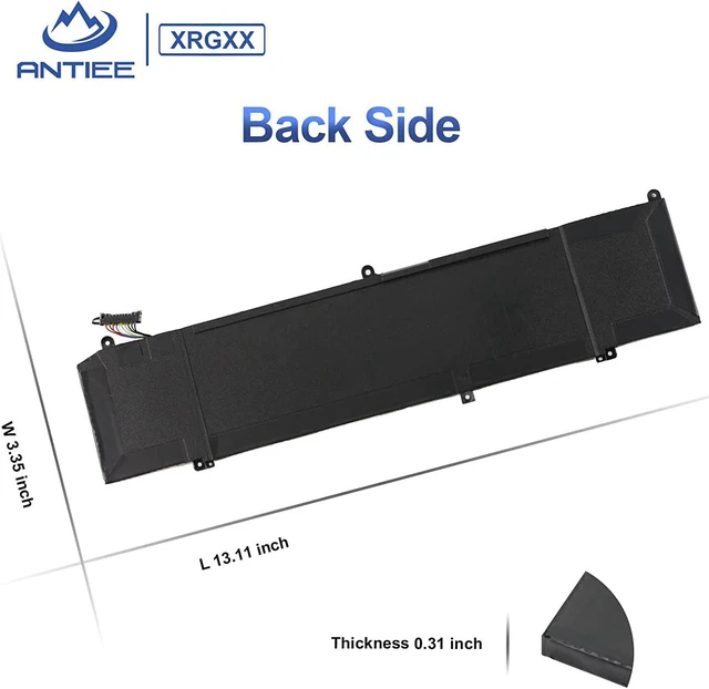 Alt view image 5 of 6 - ANTIEE 86Wh XRGXX Laptop Battery for Dell G5/G7 & Alienware M15/M17 Series