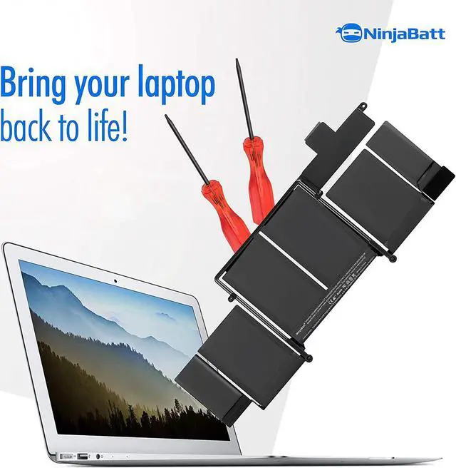 Alt view image 5 of 7 - NinjaBatt Battery A1502 A1582 for Apple MacBook Pro Retina 13 A1493 [Early 2015 Mid 2014 Late 2013] - Long Lasting [71.8Wh/11.43V]