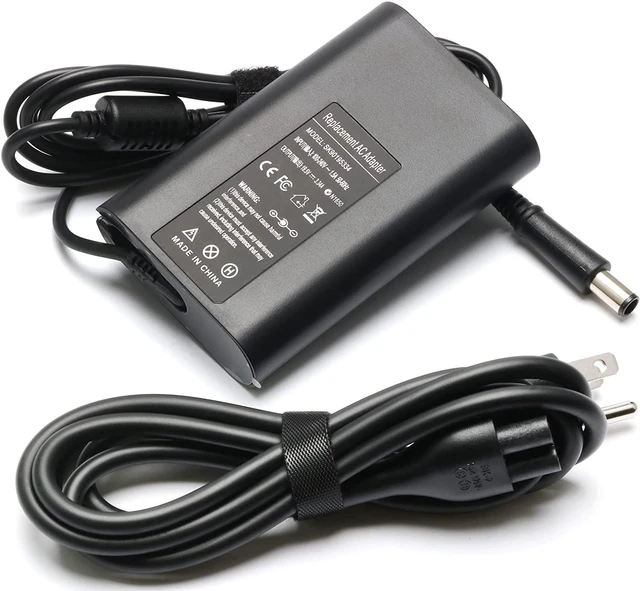 Main image of Laptop Charger 65W for Dell Latitude 7490 7400 7480 5400 5490 5500 5590 5480 5580 3310 7290 5290 E5470 E5440 E5570 E7250 E7450 E6540 E7440 E6440 E6430 Power Cord Supply Computer Ac Adapter Replacement