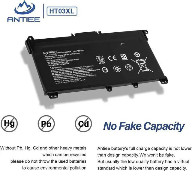 Alt view image 4 of 7 - HT03XL L11119-855 Laptop Battery for HP Pavilion 14-CE 14-CF 14-DF 15-CS 15-DA 15-DB 15-DW 17-CA 17-by Series 15-CS0053CL 15-DA0014DX 15-DW0033NR L11421-542 L11421-2C2 HSTNN-UB7J HT03041XL HSTNN-DB8R