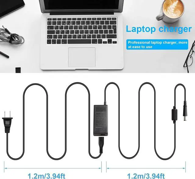 Alt view image 4 of 7 - AC Adapter Charger Power Supply for HP Probook 4430s 4440s 4510s 4520s 4530s 4535s 4540s 4545s 4730s 6560b 6570b 6555b 6475b 6470b 6460b, for Compaq CQ40 CQ50 CQ56 CQ57 CQ60 CQ61 CQ70 etc.