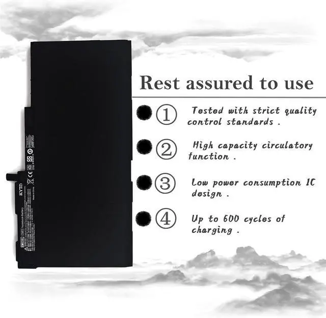 Alt view image 2 of 7 - CM03XL CM03 Battery for HP 717376-001 850 840 845 750 745 740 G1 G2 Series Zbook 14 15u 716723-271 716724-421 CM03050XL 716724-421 E7U24AA CO06XL CM03XL CO06 50Wh/11.4v