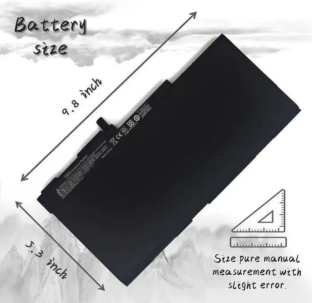 Alt view image 5 of 7 - CM03XL CM03 Battery for HP 717376-001 850 840 845 750 745 740 G1 G2 Series Zbook 14 15u 716723-271 716724-421 CM03050XL 716724-421 E7U24AA CO06XL CM03XL CO06 50Wh/11.4v