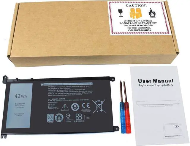Alt view image 6 of 7 - BE·SELL New WDX0R 42WH Battery Compatible for DELL 13 5368 5378 5379 7368 7378 14-7460 15 5565 5567 5568 5578 7560 7570 7579 7569 P58F 17 5765 5767 5770 3CRH3 T2JX4 FC92N CYMGM
