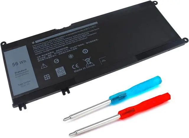 Main image of Laptop 33YDH Battery for Dell Inspiron 17 7000 7778 7779 7786 7773 15 7577 7573 G3 15 3579 G3 17 3779 G5 5587 G7 7588 Latitude 13 3380 14 3490 15 3590 3580 PVHT1 P30E P30E001 81PF3 081PF3 451-BCDM