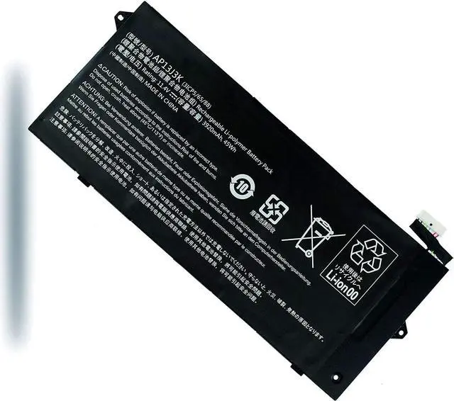 Alt view image 3 of 4 - AP13J3K 11.25V 45Wh Laptop Battery compatable with Acer Chromebook 11.6" 11 C720-2848 C720 C720P C740 3ICP5/65/88