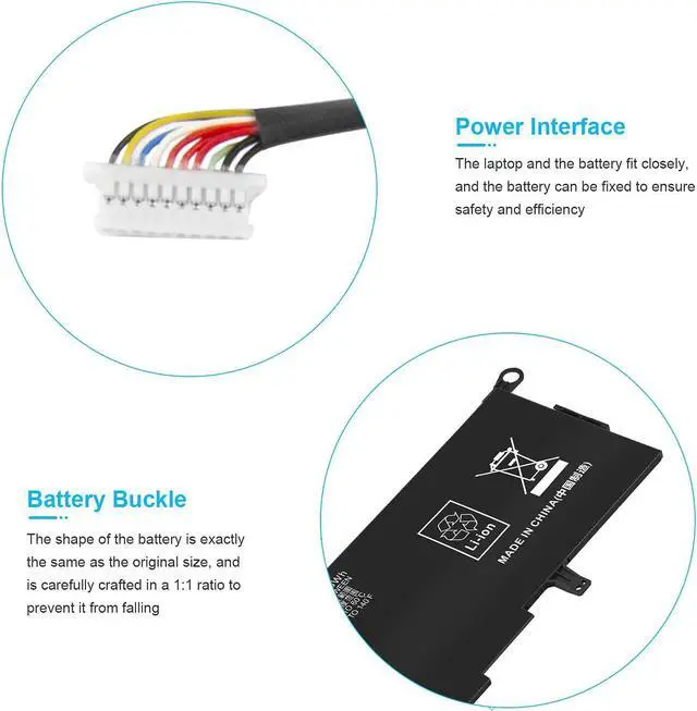 Alt view image 4 of 7 - Fancy Buying PK03XL Laptop Battery Replacement for HP Spectre Pro X360 G1 G2 Spectre 13-4000 13-4100 13-4200 13-4000nf 13-4006tu 13-4103dx 13-4003dx Laptop 789116-005 788237-2C1 HSTNN-DB6S TPN-Q157