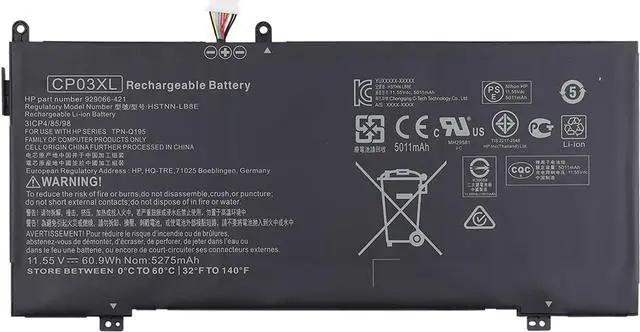 Main image of Duotipa New CP03XL Laptop Battery Compatible with HP Spectre x360 13-ae000 13-ae001ng 13-ae047ng