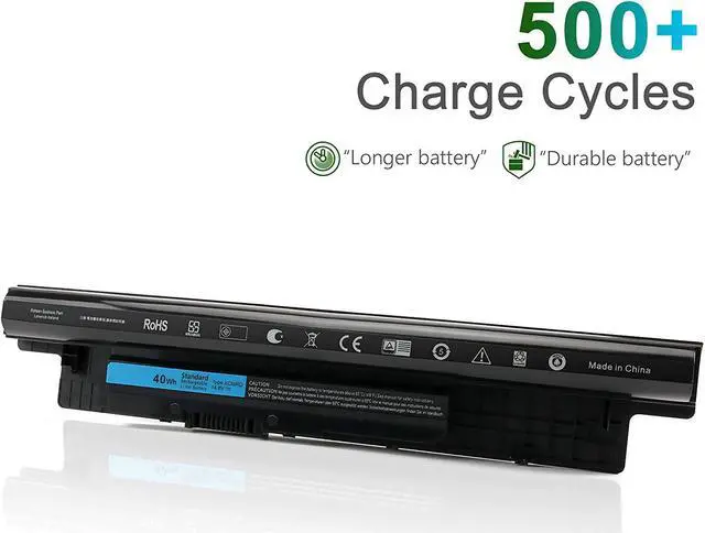 Alt view image 6 of 7 - XCMRD 40Wh 14.8V Battery Laptop for Dell Inspiron14 15 3000 Series 3421 3437 3443 3521 3531 3537 3541 3542 3721 3737 5737 5721 Latitude 3440 3540 2421 2521 P28F