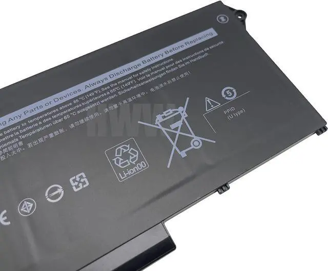 Alt view image 3 of 4 - HWW New 15.2V 63Wh 3941mAh RJ40G Battery Compatible with Dell Latitude 5420 5520 075X16 WY9DX Series